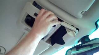 How to change Roof Console Range Rover L322 [upl. by Aicat]