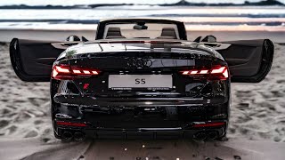 2023 Audi S5 Cabrio TFSI 354hp  Sound Interior and Exterior Details [upl. by Reniar]