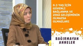 03 YAŞ ZEKÂ GELİŞİMİ VE GÜVENLİ BAĞLANMA İÇİN BİLİNMESİ GEREKENLER  Hatice Kübra Tongar [upl. by Patricia]