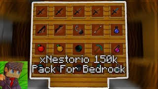 xNestorio 150k 256x Pack For Minecraft Bedrock [upl. by Onileva]