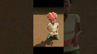 കട്ടുറുമ്പിന് കാത് കുത്ത് 🐜 Manjadi Cartoon Short Video for Kids [upl. by Madanhoj]