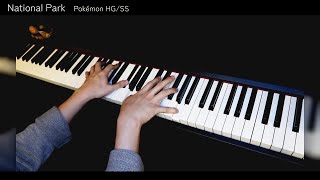 Pokémon HGSS OST  National Park 【Piano Cover】 [upl. by Wightman988]