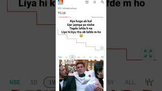 GTL share holders wright now ab ky hoga kl 😂 shors viralvideo gtlshare market [upl. by Tihor]