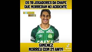 😭 OS JOGADORES da CHAPE que MORRERAM shorts saudades [upl. by Hnib859]