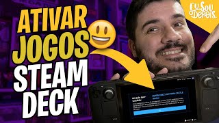 STEAM DECK COMO RESGATAR CÓDIGOS DE JOGOS DIRETO NO DECK steamdeck [upl. by Mellar]