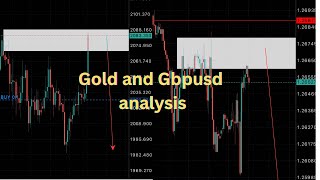 Gold and gbpusd market analysis [upl. by Anadal]