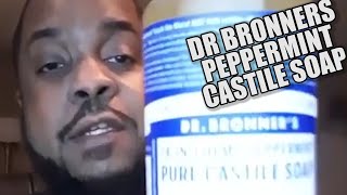 Dr Bronners Peppermint Castile Soap Review  Crank Lucas [upl. by Hatcher]