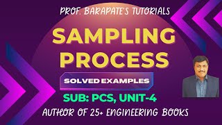 SAMPLING PROCESS SOLVED EXAMPLES [upl. by Nnaylloh]