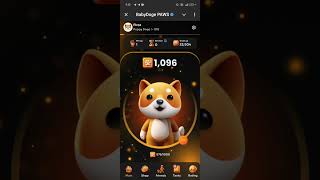 baby doge paws airdrop  baby doge paws price prediction [upl. by Yznil]