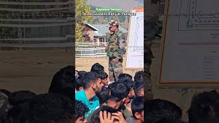 Army Recruitment rally at Panzgam Kupwara 🇮🇳 indianarmy short 🔥 physical runingmotivation 💪 [upl. by Naelopan]