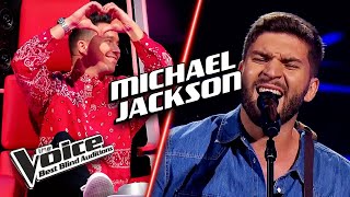 Stunning MICHAEL JACKSON Blind Auditions on The Voice [upl. by Elrod]