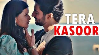 KASOOR Song  Faisal Shaikh  Manara Chopra  New Hindi Sad 😭 Song🎵  song newsong hindisong [upl. by Alicirp889]