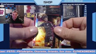 Ouverture Box 2024 Topps MLS Superstars  Panini Mozaic NBA  shop [upl. by Campos]