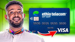 ኢትዮ ቴሌኮም visa card መስጠት ጀመረ  ለዲያስፖራወች ዶላር በቀላሉ ከስልካቸዉ መላኪያ [upl. by Onifur924]