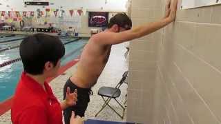 CRAs Swim Tips Shoulder Flexibility for Breaststroke and Butterfly [upl. by Sitruc]