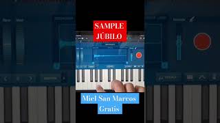 Disponible Sonido Júbilo Miel San Marcos shorts piano tutorial sample mielsanmarcos jubilo [upl. by Jesse]