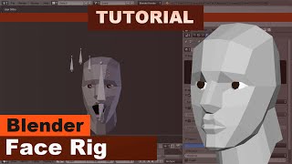 Tutorial  Face Rig  Blender 3D [upl. by Elvira]