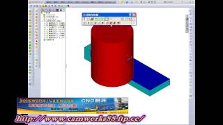 Solidworks  Camworks CNC 銑床解決方案0219 [upl. by Silado]