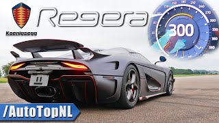 Koenigsegg Regera 0300KMH ACCELERATION SOUND amp ONBOARD by AutoTopNL [upl. by Honoria52]