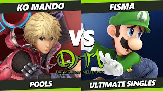 DAT MM 340  KOmando Shulk Vs Fisma Luigi Smash Ultimate  SSBU [upl. by Claretta183]