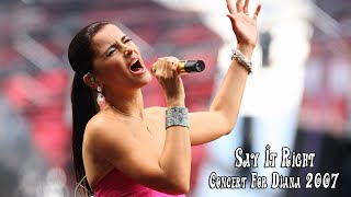 Nelly Furtado  Say It Right  Concert for Diana [upl. by Goodkin331]