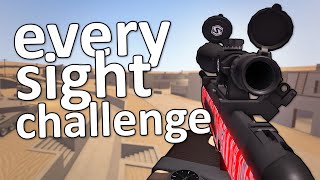 Every Sight Challenge  Scout Edition Phantom Forces [upl. by Devitt]