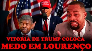 Trump prometeu acabar com a governação de João Lourenço e do MPLA antes de ser eleito presidente [upl. by Rubin]