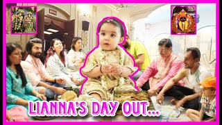 Lianna’s birthday day out with full family  HINDI  WITH ENGLISH SUBTITLES  Debina Decodes [upl. by Noremmac]