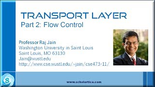 Transport Layer Flow Control [upl. by Agripina323]