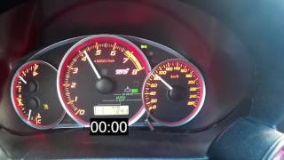 Subaru impreza WRX STI 2011 500hp at engine  New acceleration video 100200 kmh [upl. by Guillemette]