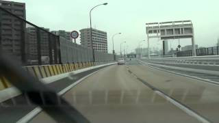 北九州都市高速道路 1号 小倉東IC→小倉駅北出口 [upl. by Yurik]