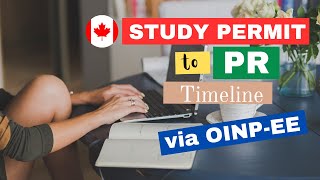 Study Permit to PR Timeline Canada  Permanent Residency Family Application [upl. by Sisxela]