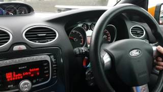 Ford Focus st mk2 225 pumaspeed dump valve low speed [upl. by Fiorenza822]