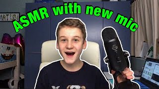 ASMR with my new blue yeti microphone 🎤Matijn ASMR [upl. by Carrick883]