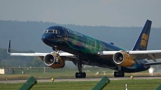 CLOSE UP HEAVY LANDINGS at ZURICH  Zurich Airport Plane Spotting ZRHLSZH [upl. by Kally169]