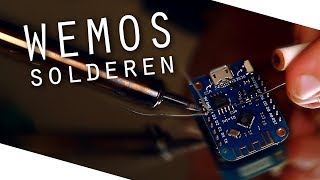 Hoe SOLDEER je een WEMOS  ESP8266 3 [upl. by Brott]