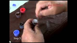 Liquid Leather Professional Repair Kit Tutorial [upl. by Qooraf]