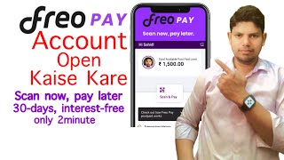 Freo Pay Kaise Banaye  Freo Pay Account Open How to Create FreoPay Accountfreo pay kaise use kare [upl. by Nnaesor518]