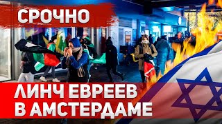 СРОЧНО Еврейский погром в Амстердаме [upl. by Llejk]