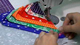 ✨EASY Sewing from SCRAPS You HAVE to Try This SEWING [upl. by Urbannal]