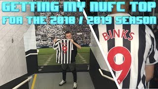 GETTING MY NEW NUFC SHIRT and NEW IPHONE VLOG [upl. by Dis]