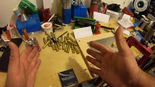 reloading 300 Win Mag for beginners part 8 installing primer [upl. by Mokas711]