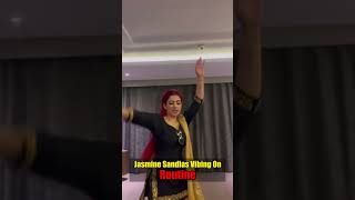 Jasmine Sandlas Vibing on Routine🔥💕 [upl. by Noiramed]