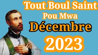 Tout Boul Saint Pou Mois Decembre 2023 An boulsaint croixdujour 2024 [upl. by Dombrowski]