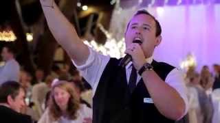 Singing waiters at Rivington Barn in Lancashire mp4 720p [upl. by Elyrehc]