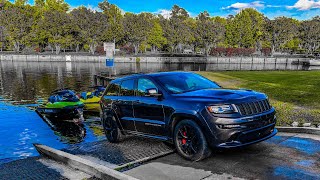 Lowered 2016 Jeep Grand Cherokee SRT BWoody WK2 Alignment Package stage 3 [upl. by Vassell]