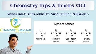 AMINES  INTRODUCTION STRUCTURE amp PREPARATION [upl. by Ail]