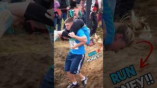 Wife Carrying Championship😍😂 shorts [upl. by Kerred]