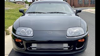 FREED Engineering Intercooler Install MKIV Supra FMIC [upl. by Neille]