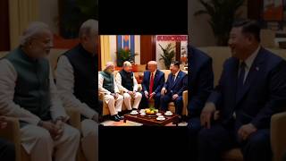 quotWorld Leaders Unplugged Modi Putin Trump amp Kim Share Tea and Tales in a Cozy Settingquotaishorts [upl. by Lambard]